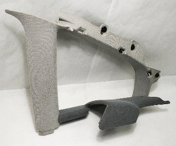 RH Rear C Pillar Interior Trim Panel 98-01 VW Passat B5 - Genuine - 3B5 868 584