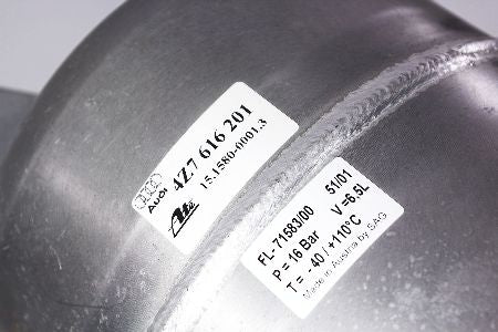 Air Suspension Pressure Tank 01-05 Audi Allroad - 4Z7 616 201