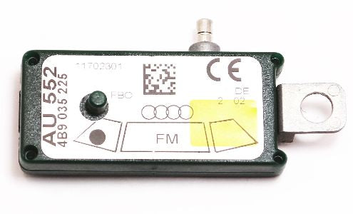 LH Rear Antenna Booster 98-04 Audi A6 S6 C5 Wagon Allroad - 4B9 035 225