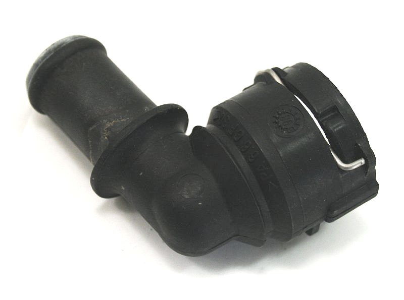 Coolant Hose Flange Coupler 98-05 VW Beetle 2.0 AEG - Genuine - 1J0 122 291 C