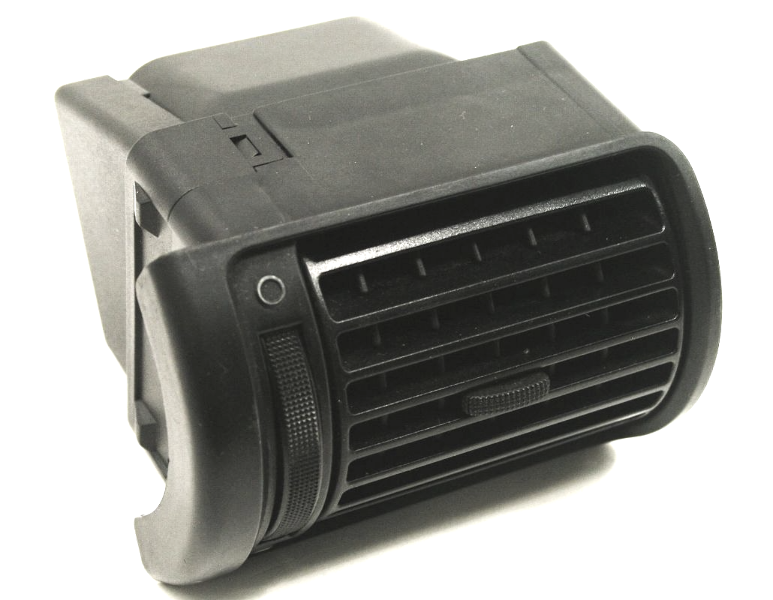 LH Dash Air Vent 96-99 Audi A4 B5 Black - Genuine - 8D1 820 901