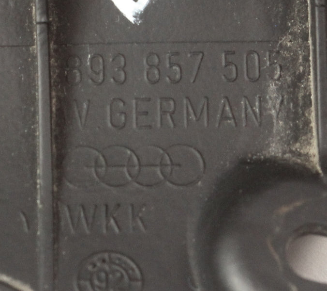 LH Interior Corner Mirror Door Trim 93-95 Audi 90 B4 - Genuine - 893 857 505