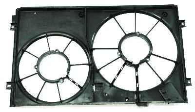 Electric Cooling Fan Cowl Shroud 05-10 VW Jetta Rabbit MK5 2.5 - 1K0 121 207 T