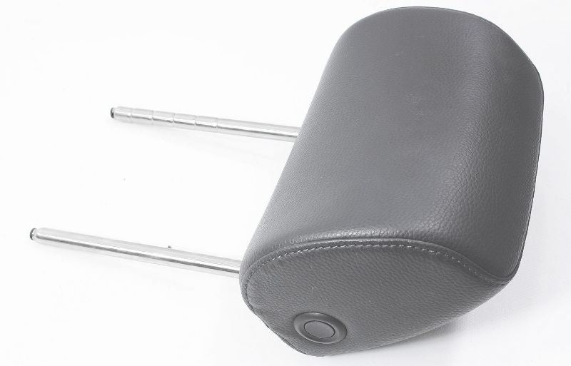 LH Front Headrest 05-10 VW Jetta Rabbit Golf MK5 Vinyl Anthracite - Genuine
