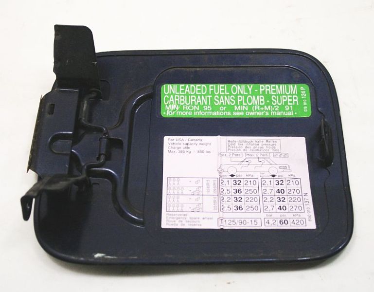 Gas Fuel Filler Door 93-98 Audi 90 Cabriolet - Genuine - 8G0 010 137 N