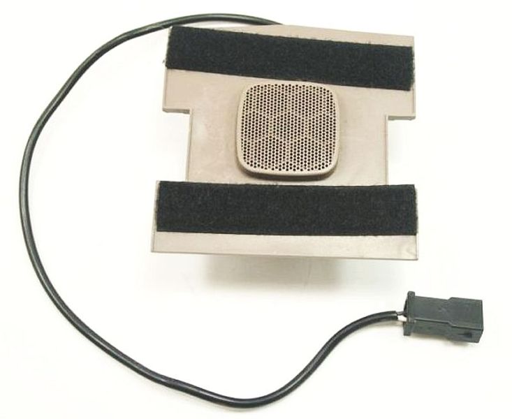 Hands Free Telephone Speaker 98-04 Audi A6 C5 - Tan - Genuine - 4B0 035 411 B