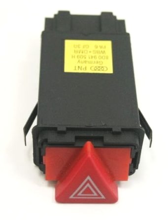 Hazard Switch Relay Button 99-01 Audi A4 B5 - Genuine - 8D0 941 509 H
