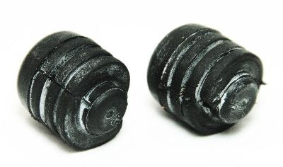 2x Hood Rubber Bump Stop Adjusters 01-05 VW Passat B5.5 - Genuine