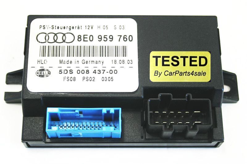 LH Driver Seat Memory Module 02-08 Audi A4 S4 RS4 B6 B7 - 8E0 959 760