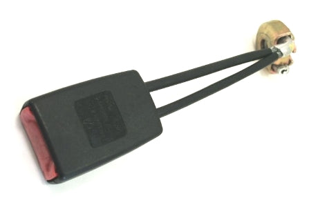 LH Rear Seat Belt Buckle Receiver Black VW Cabrio 95-02 - 1E0 857 739 A