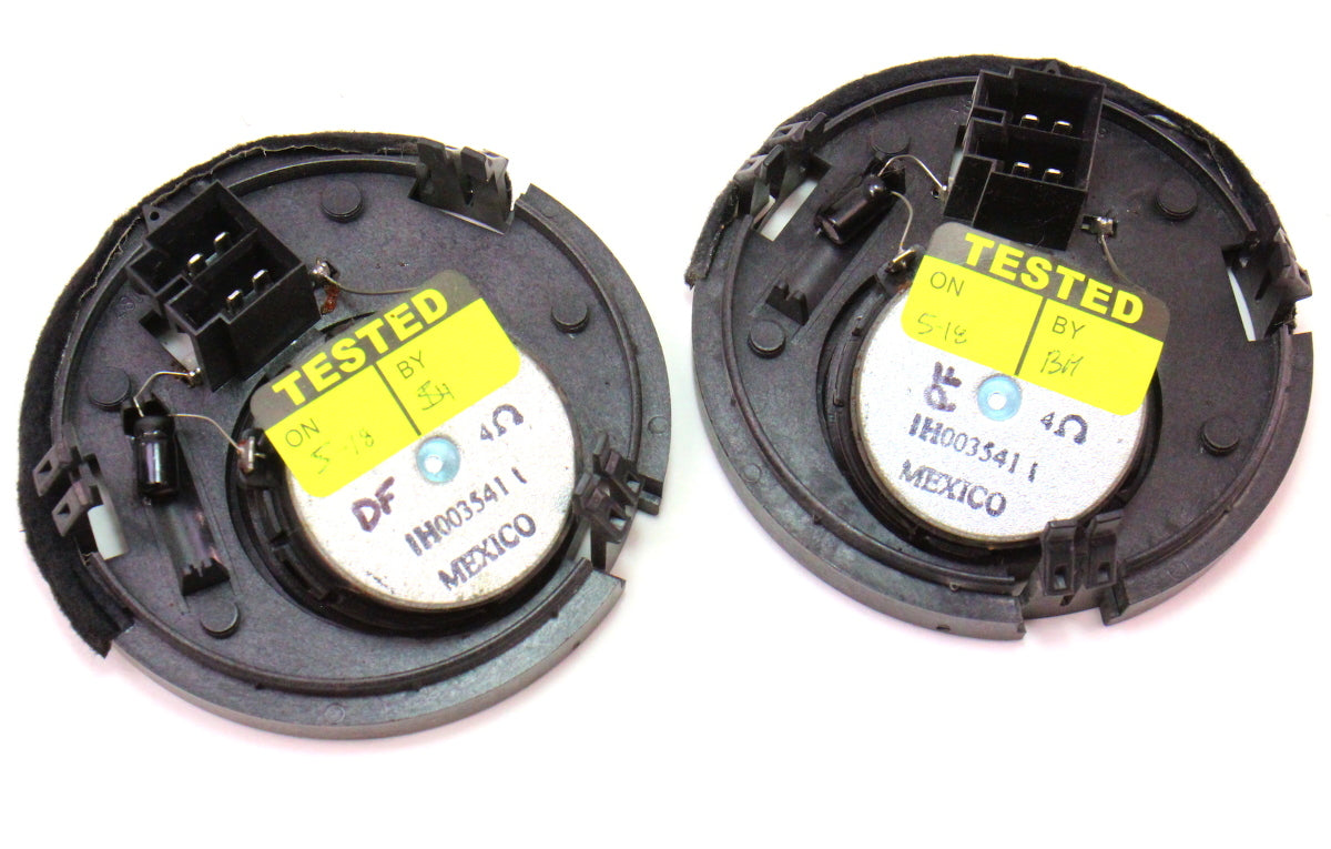 Pair Front Dash Speaker 93-99 VW Jetta Golf GTI MK3 Cabrio Genuine - 1H0 035 411