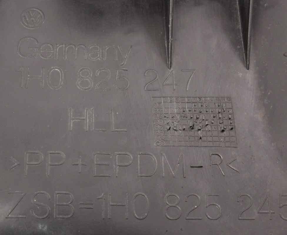 LH Engine Splash Shield Guard 93-99 VW Jetta Golf Cabrio GTI MK3 - 1H0 825 247