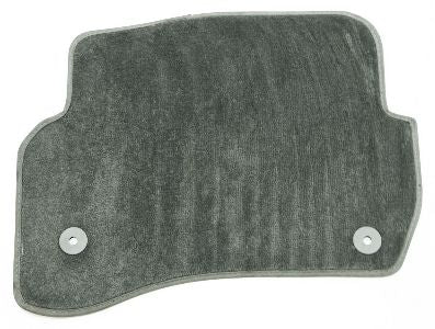 LH Rear Carpet Floor Mat 01-05 VW Passat B5.5 - Flannel Gray - Genuine