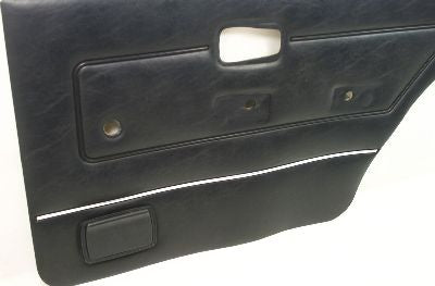 RH Rear Interior Vinyl Door Panel Blue 75-84 VW Rabbit MK1 4 Door - Genuine