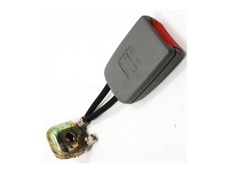 RH Rear Seat Belt Seatbelt Receiver Gray Grey VW Passat 98-05 B5 - 3B0 857 740