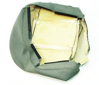 LH Rear Seat Cushion Cover Fabric Gray Cloth 99-05 VW Jetta Golf MK4 - Genuine