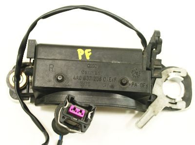 RH Front Exterior Door Handle 92-97 Audi S4 S6 C4 - L0A9 - Genuine - 4A0 837 206