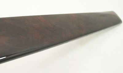 RH Front Door Panel Wood Grain Trim 98-04 Audi A6 C5 - Nut Brown - 4B0 867 410