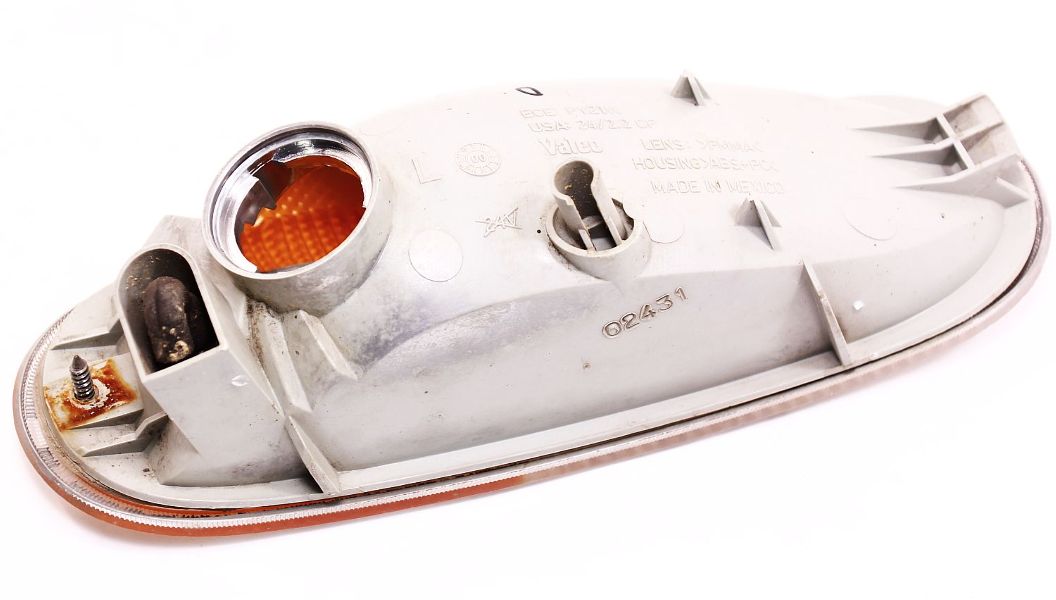 LH Front Turn Signal Bumper Light Lamp 98-03 VW Beetle - Genuine