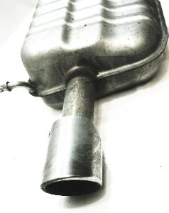 RH Stock Exhaust Muffler 05-08 Audi A4 B7 - Genuine - 8E0 253 611 EC