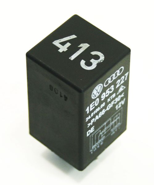 Relay 413 Turn Signal Hazard Lights 99-02 VW Cabrio - Genuine - 1E0 953 227