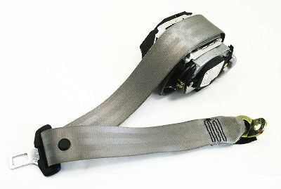 RH Rear Gray Seatbelt Seat Belt 02-08 Audi A4 S4 B6 B7 - Genuine - 8E5 857 805 F
