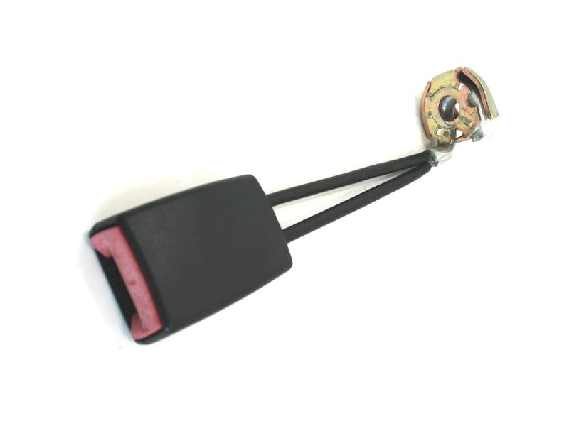 RH Rear Seat Belt Buckle Receiver 95-02 VW Cabrio - Black - 1E0 857 740 A