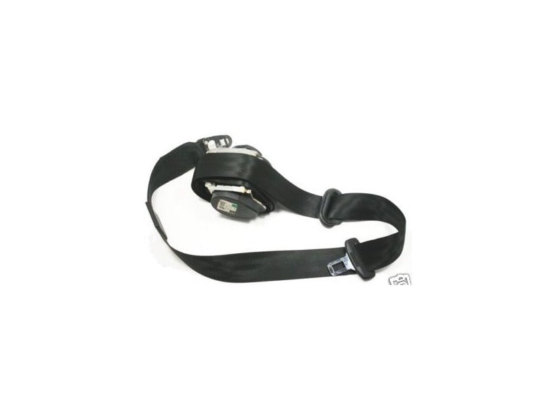 RH Front Seat Belt 02-08 Audi A4 S4 B6 B7 - Black - Genuine - 8E0 857 706 F