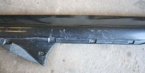 RH Skirt Rocker Trim Black Audi A6 98-04 V6 - Genuine - 4B0 853 860