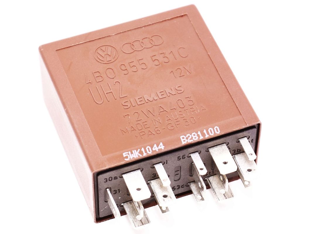 Relay 389 Intermittent Wiper VW Jetta Golf Passat Audi A4 Eurovan 4B0 955 531 C