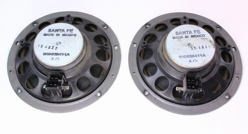 Set of 2 Door Speakers 93-99 VW Jetta Golf GTI Cabrio MK3 - 1H0 035 411 A