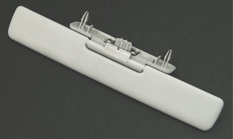 Center Mini Sun Visor 99-05 VW Jetta Golf GTI MK4 - Genuine - 3B0 858 555