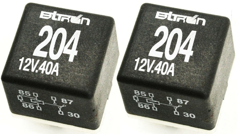 2x Horn Relay # 204 VW Audi Jetta Golf A4 A6 TT Passat Cabrio - 431 951 253 H