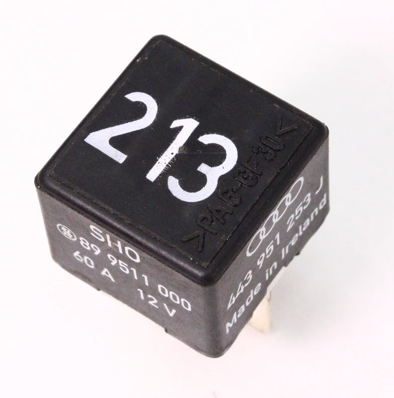 Ignition Cooling Fan Relay 213 VW Audi Jetta Golf GTI A4 A6 Passat 443 951 253 J