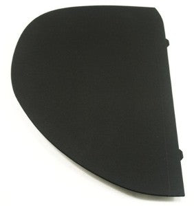 RH Dash End Cap Cover Trim 00-06 Audi TT MK1 - Black - Genuine - 8N0 857 086