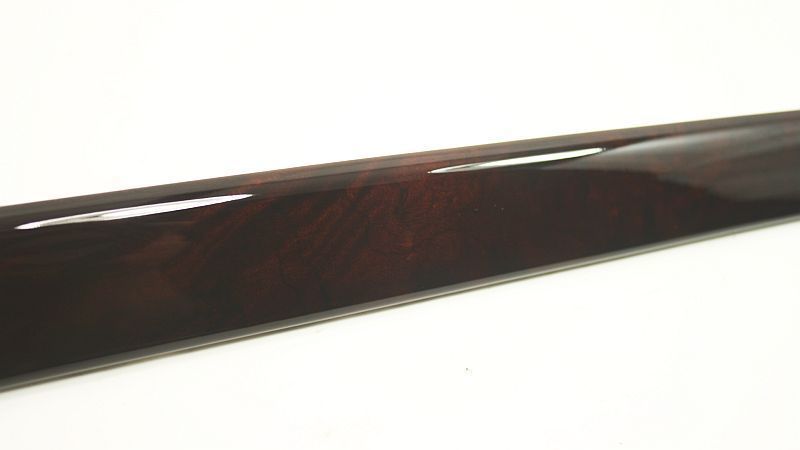 RH Front Wood Door Panel Trim 02-08 Audi A4 Nut Tree Brown - 8E0 867 410 C
