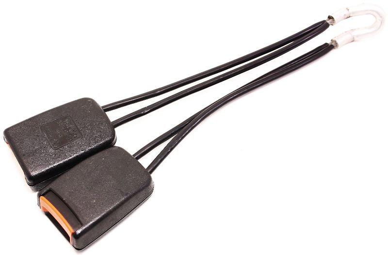 Rear Seatbelt Receivers 85-93 VW Cabriolet MK1 - Genuine - 155 857 739 B