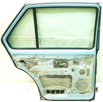 LH Rear Door Shell 79-84 VW Rabbit MK1 Frost Blue LE5U - Genuine