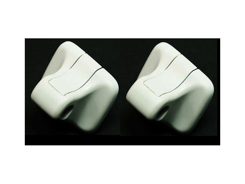 2 Sun Visor Clip Latch 05-18 VW Jetta Rabbit GTI MK5 MK6 Tiguan Passat CC Beetle