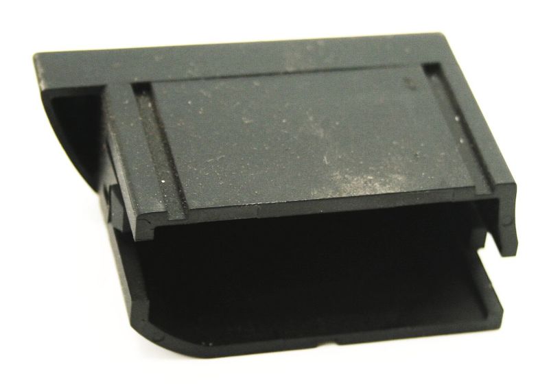 LH Dummy Blank Switch Dash Trim 02-08 Audi A4 S4 B6 B7 Black - 8E1 919 508