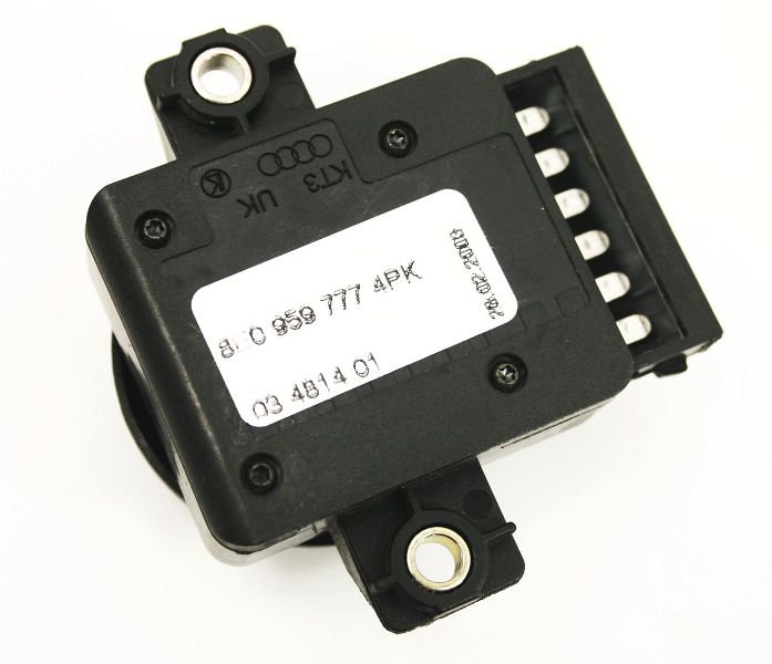 Front Seat Lumbar Switch 06-10 VW Passat B6 - Black - Genuine - 8E0 959 777