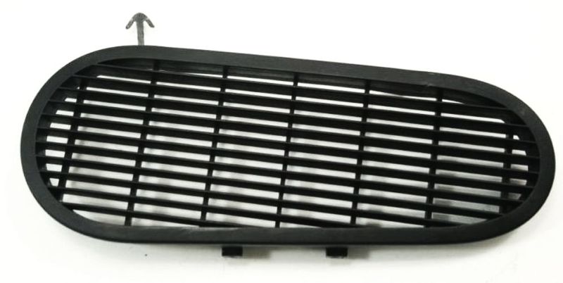 LH Rear Trunk Hatch Vent 98-10 VW Beetle - Grill Trim - Black - Genuine -