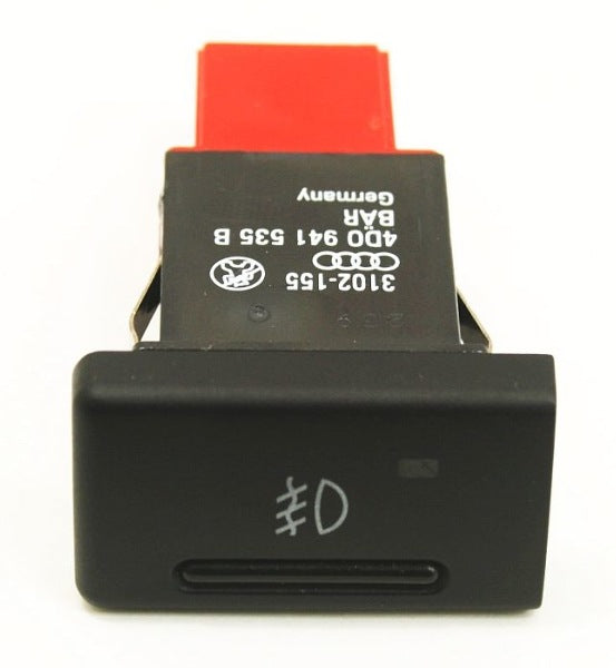 Front Foglight Switch Button 00-03 Audi A8 S8 D2 - Genuine - 4D0 941 535 B