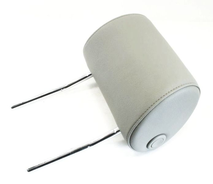 LH Front Head Rest 02-05 Audi A4 B6 Gray Leatherette - Genuine