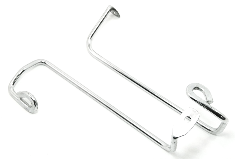 Metal Seatbelt Seat Belt Anchor Slider Bar Set VW Golf GTI MK4 Beetle - Genuine