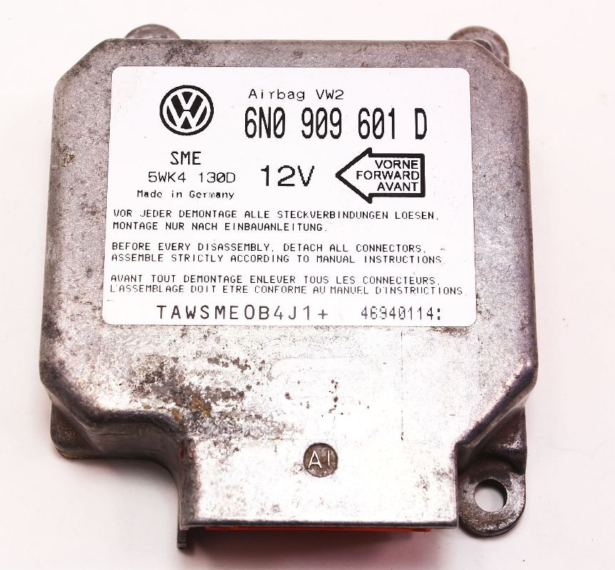 Airbag Air Bag Computer Module 93-95 VW Jetta Golf GTI - Genuine - 6N0 909 601 D