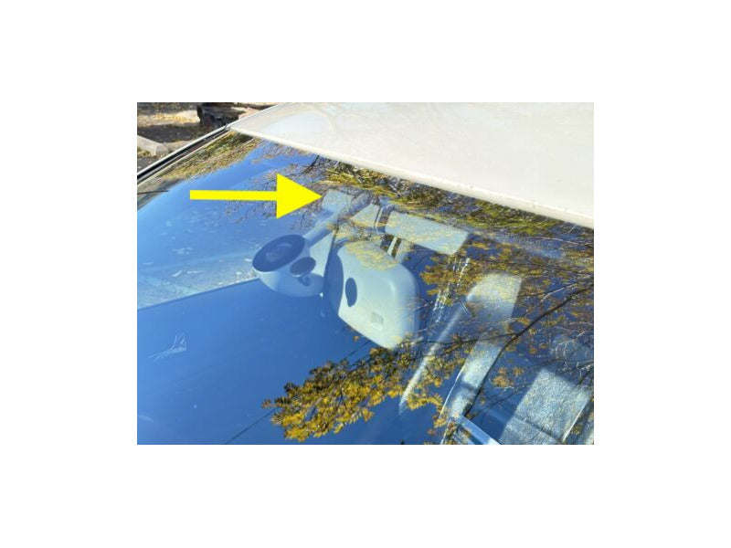 Mini Center Sun Visor 98-05 VW Passat B5 B5.5 - Y20 Pearl Gray - 3B0 858 555 D