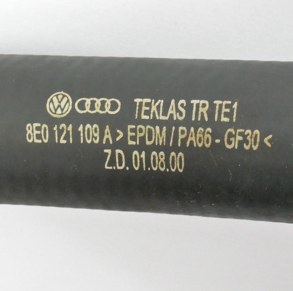 Coolant Reservoir Hose Line 02-05 Audi A4 B6 3.0 V6 - Genuine - 8E0 121 109 A