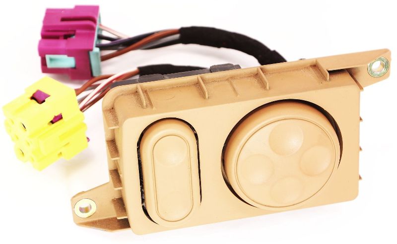 Seat Lumbar Switch Controls 00-03 Audi A8 S8 D2 - Genuine - 4D0 959 777 A