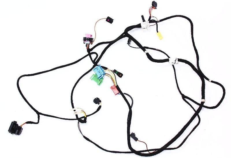 RH Front Seat Backrest Wiring Harness Audi A8 S8 D2 - Back Rest - Genuine